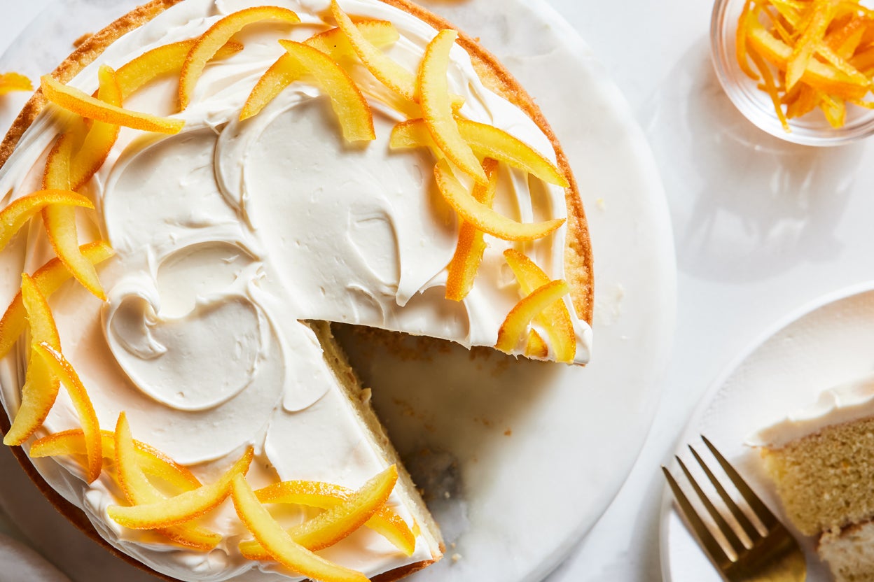 Orange & Cream Cake Recipe King Arthur Baking